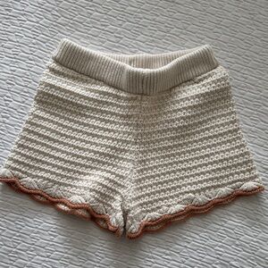 Zara Crochet Shorts